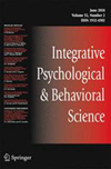 Integrative Psychological And Behavioral Science