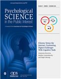 Psychological Science In The Public Interest